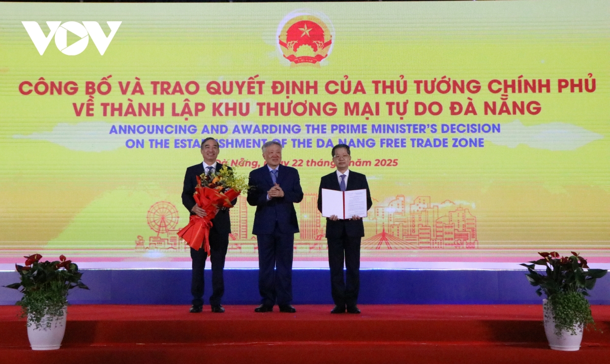 Công bố Quyết định của Thủ tướng Chính phủ về thành lập Khu Thương mại tự do Đà Nẵng